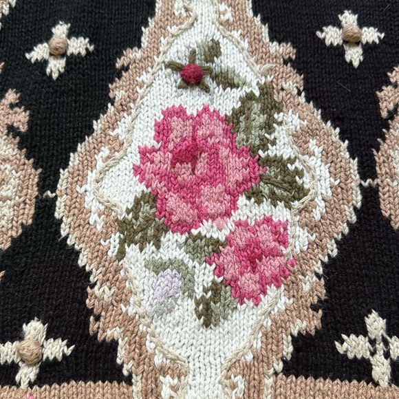 Vintage Cottagecore Floral Sweater Size M - Picture 8 of 12